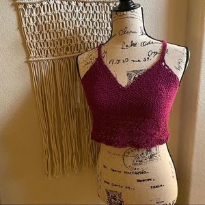 Hollister Knitted Crop Top